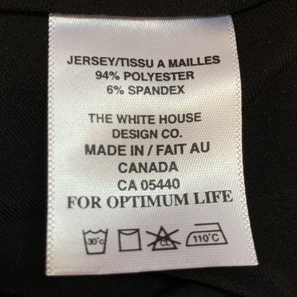 Sympli Pocket Ankle Pant Womens 6 Black Wide Leg Stretchy Travel New - Picture 7 of 8